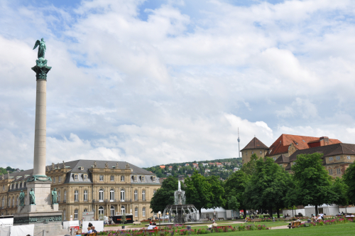 Stuttgart's Main square